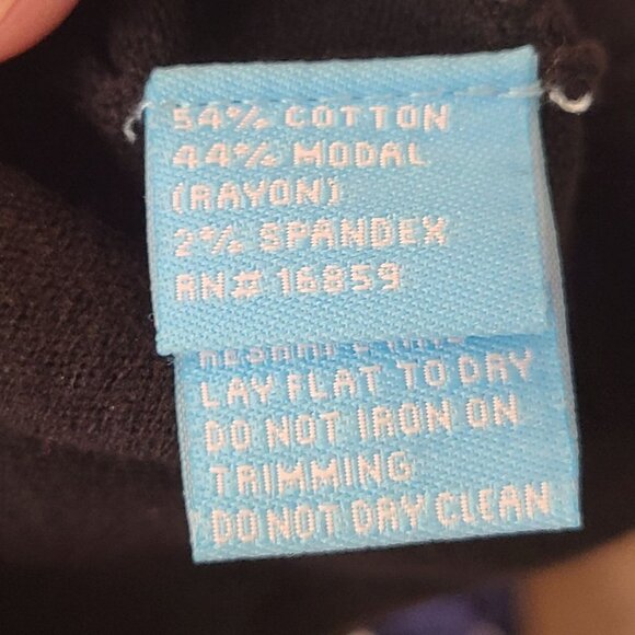 J. Mclaughlin Women's Long Sleeve Pullover  Knit Top Black Size XS - Picture 9 of 9